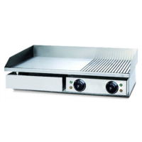 Поверхня для смаження Frosty EGE-730FG комбінована електрична професійна