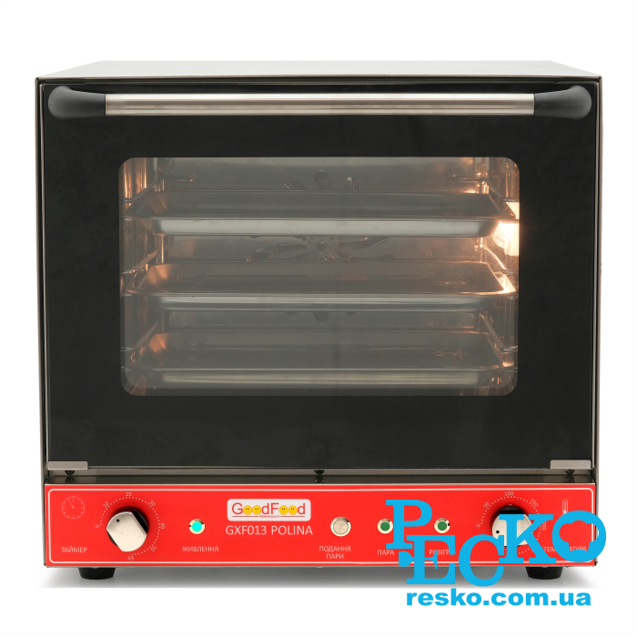 Печь конвекционная GoodFood GXF013 POLINA шкаф пароконвекционный пекарский