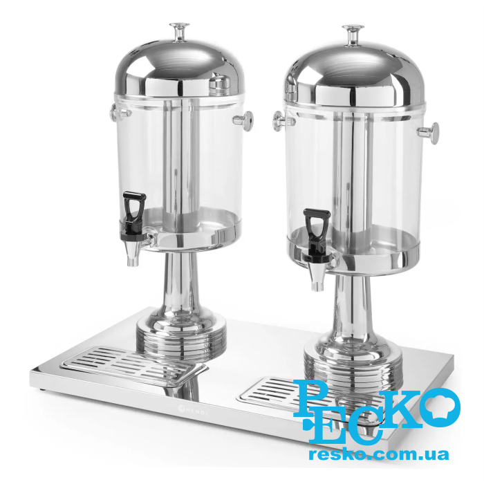 Диспенсер Hendi 425411 для холодних напоїв 2x8 л