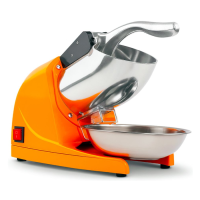 Льодоподрібнювач Hurakan HKN-TR65M горизонтальний професійний 60 кг/год