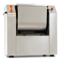 Фаршеміс GoodFood SM15H тістоміс для крутого тіста горизонтальний 15 кг