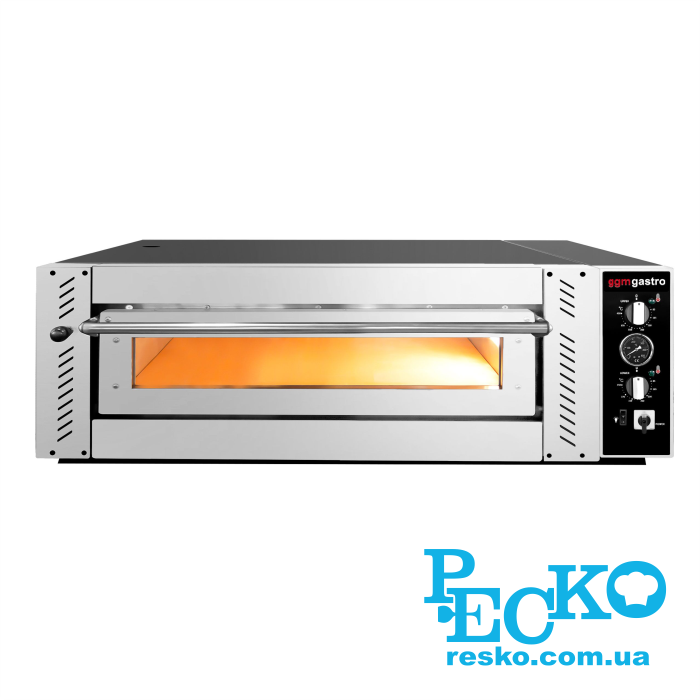 Печь для пиццы GGM Gastro POE430 электрическая одна камера