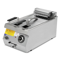 Фритюрниця TATRA TEF 47 з краном електрична професійна 18 л