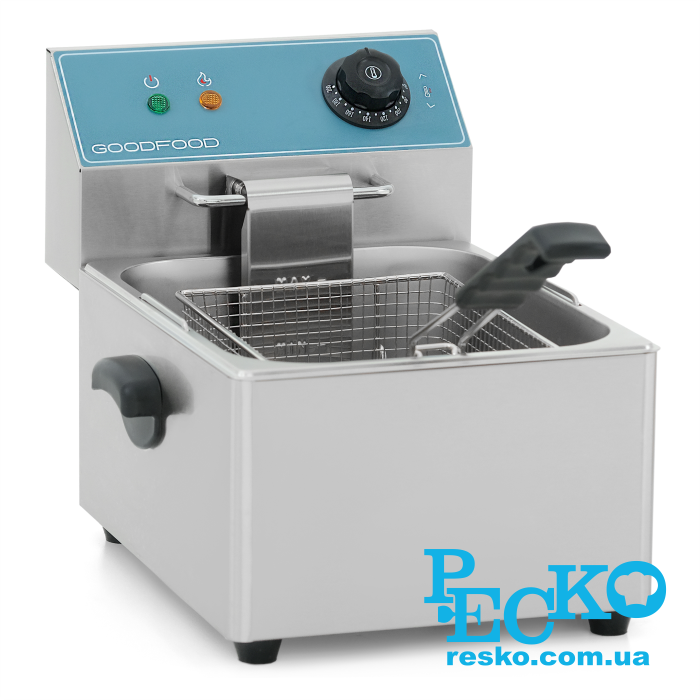Фритюрница GoodFood EF6 BLUE электрическая профессиональная 6 л