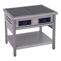 Плита електрична Кий-В ПЕ-4 професійна підлогова