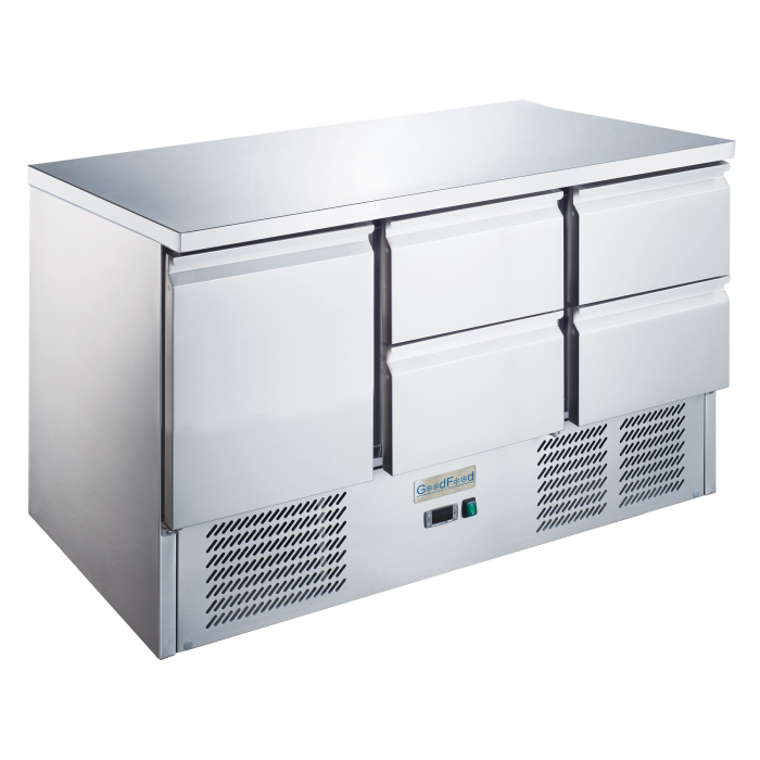 Стол холодильный GoodFood GF-S903TOP-4D-HC четыре ящика