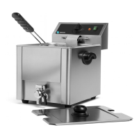 Фритюрниця Hurakan HKN-FT8N з краном електрична професійна 8 л