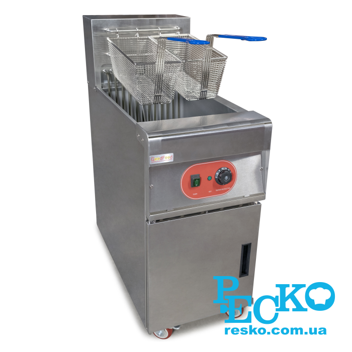 Фритюрница GoodFood EF28L с краном электрическая профессиональная 28 л