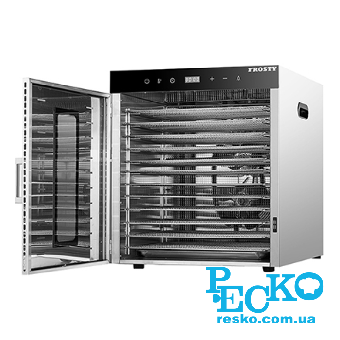 Дегидратор Frosty FFD-12H сушилка для пищевых продуктов овощей, фруктов, мяса, пастилы