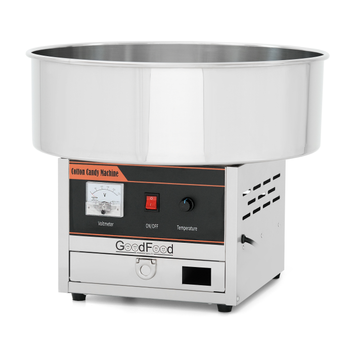 Аппарат для приготовления сахарной ваты GoodFood CFM52SS профессиональный