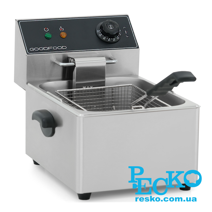 Фритюрница GoodFood EF6 BLACK ВEST электрическая профессиональная 6 л