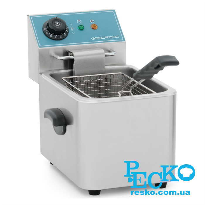 Фритюрница GoodFood EF4 BLUE электрическая профессиональная 4 л
