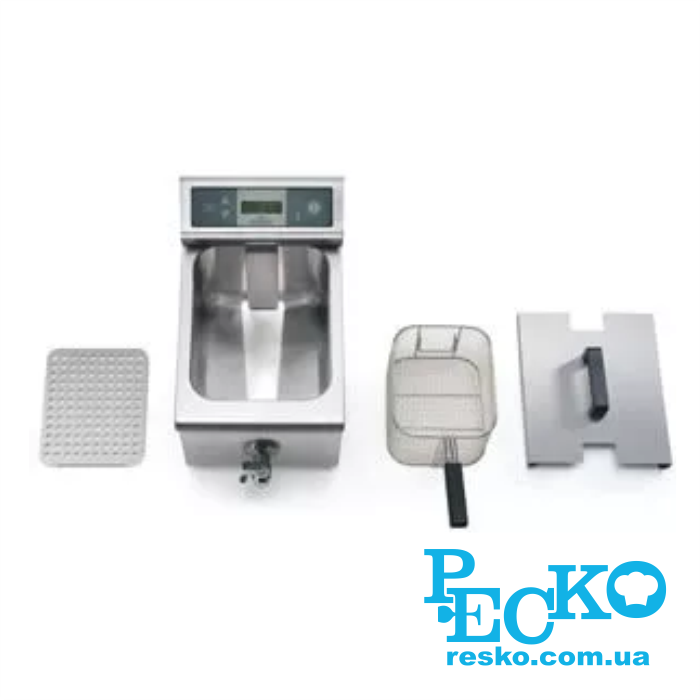 Фритюрница Sirman Klondike 8R с краном индукционная профессиональная 8 л