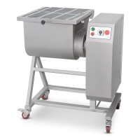 Фаршеміс Hurakan HKN-MM60P тістоміс для крутого тіста горизонтальний 45 кг