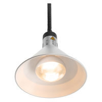 Лампа для підігріву страв Hendi 273869 срібна підвісна професійна