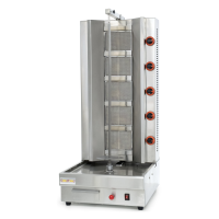 Апарат для шаурми газовий GoodFood SM5MG електропривід