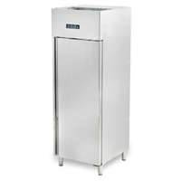 Шафа холодильна Hurakan HKN-GX650TN INOX професійна середньотемпературна