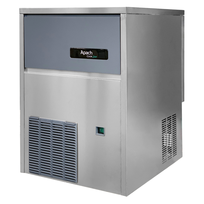 Ледогенератор Apach ACB4925B A R290 кубик кубикового льда 49 кг