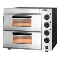 Піч для піци GGM Gastro PDKG20 електрична дві камери