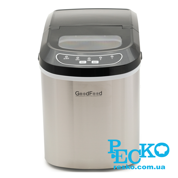 Ледогенератор GoodFood IM12FS STEEL колпачок наливной автономный 12 кг