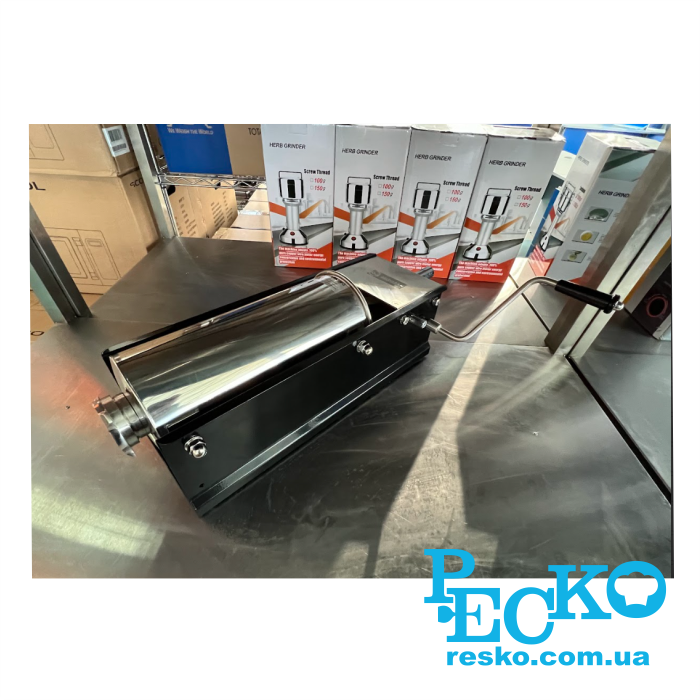 Шприц ковбасний Hurakan HKN-ISH5P горизонтальний професійний 5 л