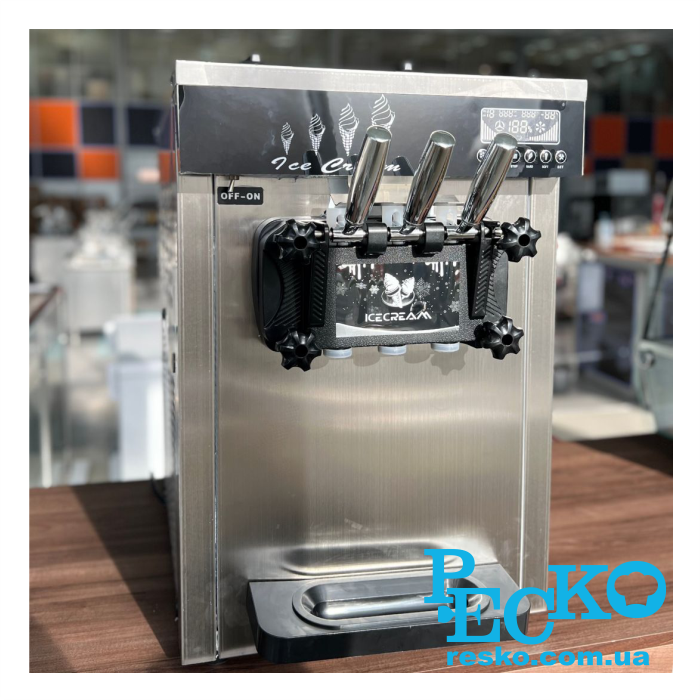 Фризер для мороженого Hurakan HKN-BQ22CT аппарат для мягкого мороженого