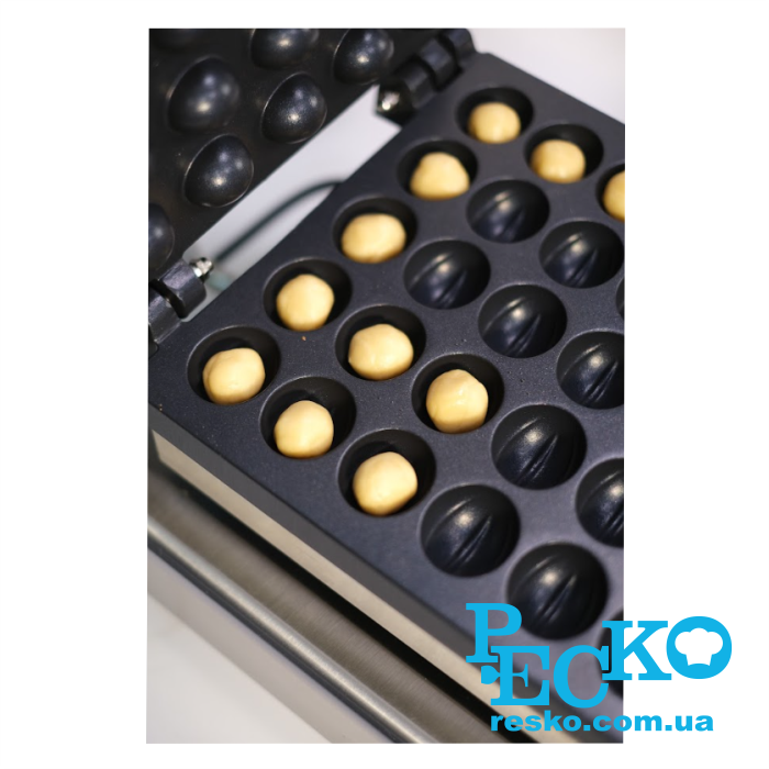 Вафельница орешница Hurakan HKN-GES300 NUT для орешков профессиональная