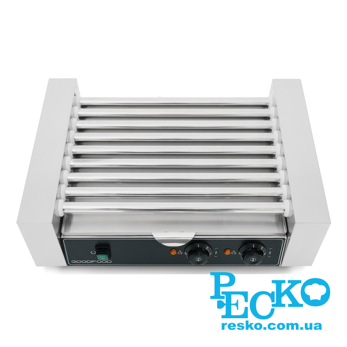 Гриль роликовий GoodFood HDRG9 BLACK, 9 роликів