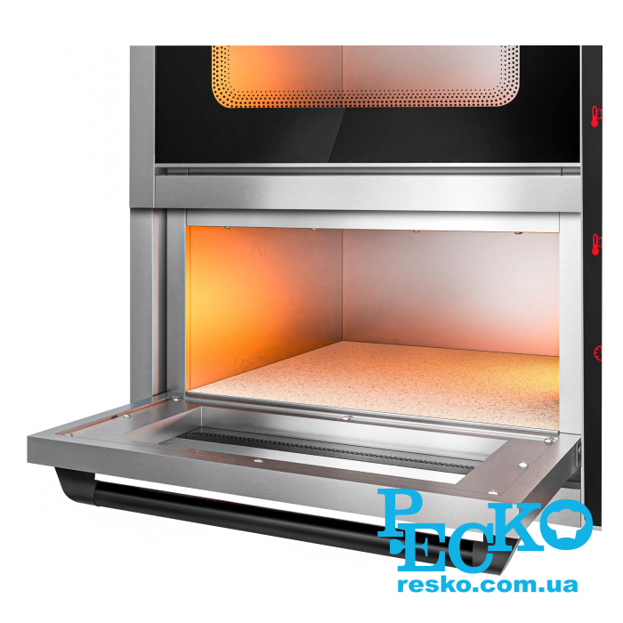 Печь для пиццы GGM Gastro PDKG20S электрическая две камеры