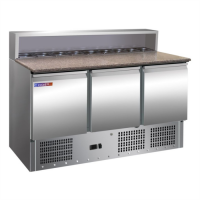 Стіл для піци Cooleq PS903 холодильний з гранітною стільницею