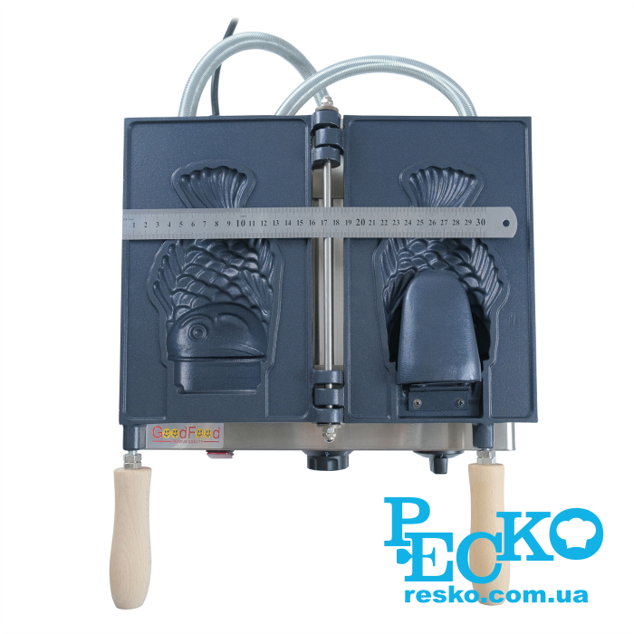 Вафельница GoodFood WB1CF CREAM FISH профессиональная для вафель в форме рыбок