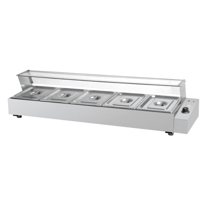 Мармит тепловой GoodFood BM6G GN 1/2 со сливным краном электрический профессиональный