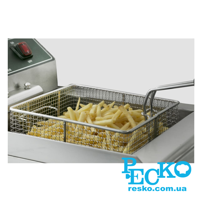 Фритюрница Hurakan HKN-FT10N с краном электрическая профессиональная 10 л