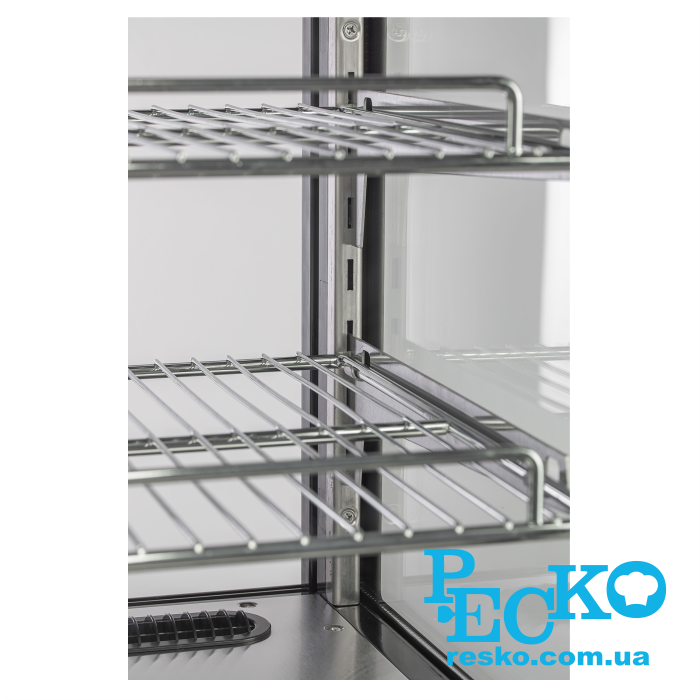 Витрина холодильная GoodFood RTW202L5 нержавеющая сталь кондитерская настольная горизонтальная