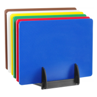 Набір кухонних дошок HACCP Hendi 825686 обробних 450х300 - 6 шт