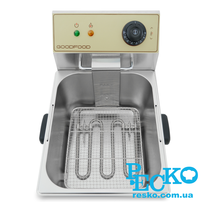 Фритюрница GoodFood EF6 BEIGE электрическая профессиональная 6 л