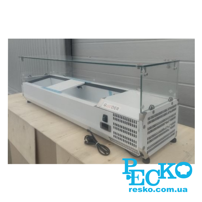 Вітрина для топінгу Gooder VRX 1200/380 холодильна для піци піцерії