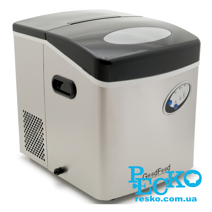 Ледогенератор GoodFood IM20FS STEEL колпачок наливной автономный 20 кг
