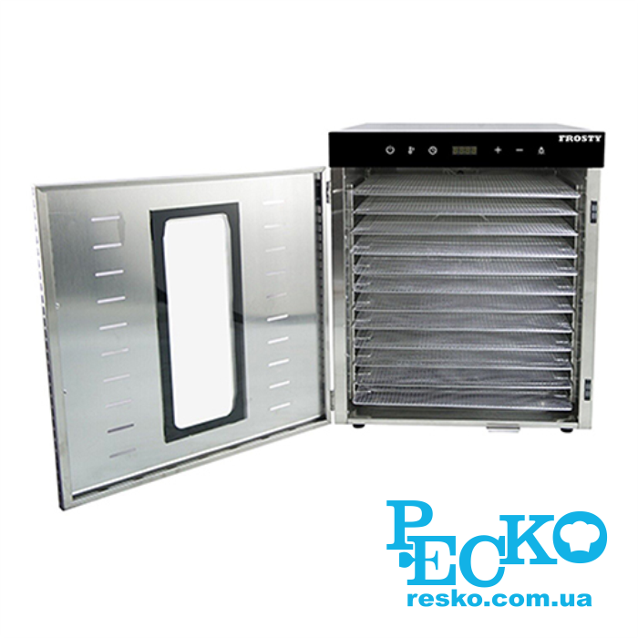 Дегидратор Frosty FFD-12H сушилка для пищевых продуктов овощей, фруктов, мяса, пастилы