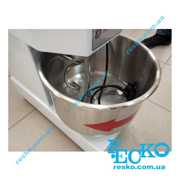 Тістоміс Rauder LT-10 спіральний професійний 10 л одна швидкість