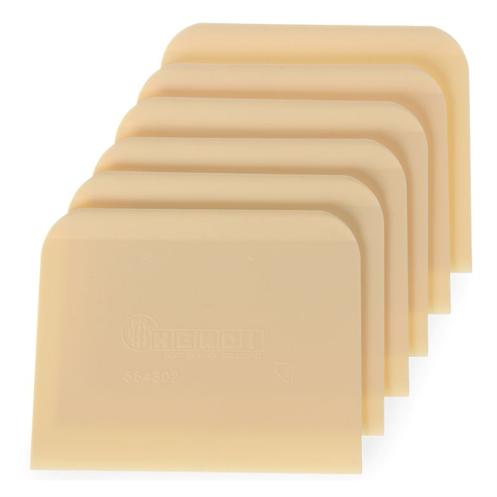 Скребок для теста пластиковый 6 шт Hendi 554364