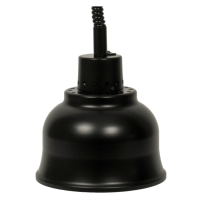 Лампа для підігріву страв Saro Curtis чорна підвісна професійна