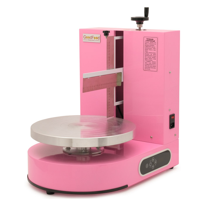 Аппарат для декорирования тортов GoodFood CDM10 розовый