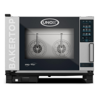 Піч конвекційна Unox XEBC04EUEPRM линия PLUS шафа пароконвекційна пекарська