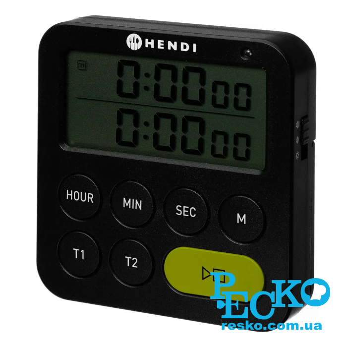 Таймер кухонний цифровий Hendi 582046 два діопазони