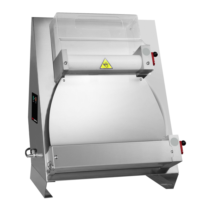 Тестораскаточная машина GGM Gastro TP40DG-N для пиццы электрическая профессиональная две пары валков