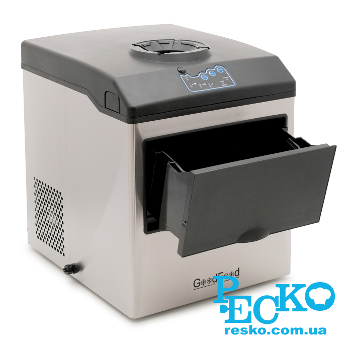Ледогенератор GoodFood IM22BFS STEEL колпачок наливной автономный 22 кг