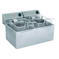 Фритюрниця GAM F8+8 електрична професійна 8+8 л