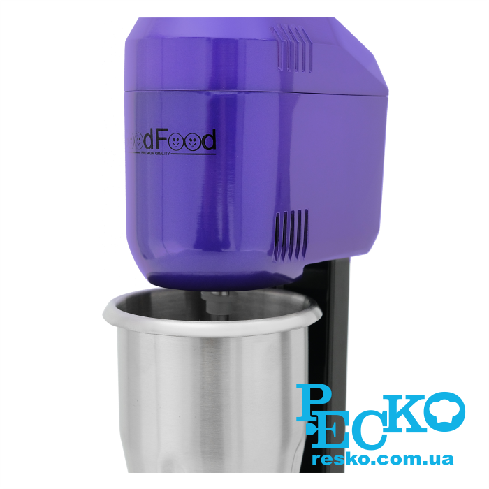 Міксер молочний GoodFood MFD11 PURPLE для молочних коктейлів професійний 1 л