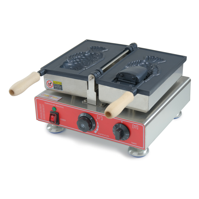 Вафельница GoodFood WB1CF CREAM FISH профессиональная для вафель в форме рыбок